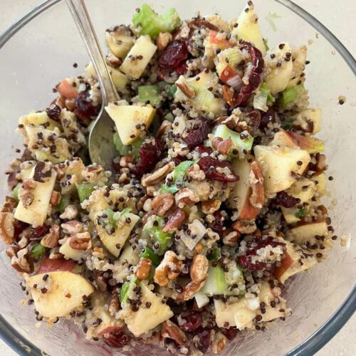 cranberry apple quinoa salad recipe
